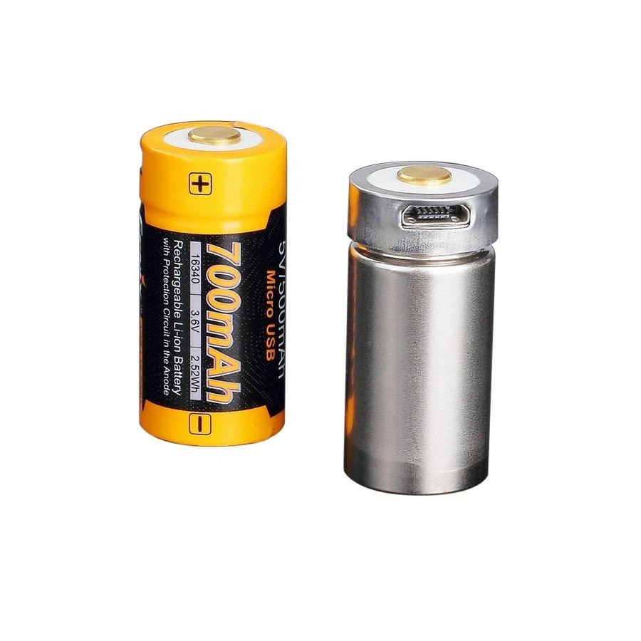 Ліхтар ручний Fenix PD25+16340 USB, фото 3