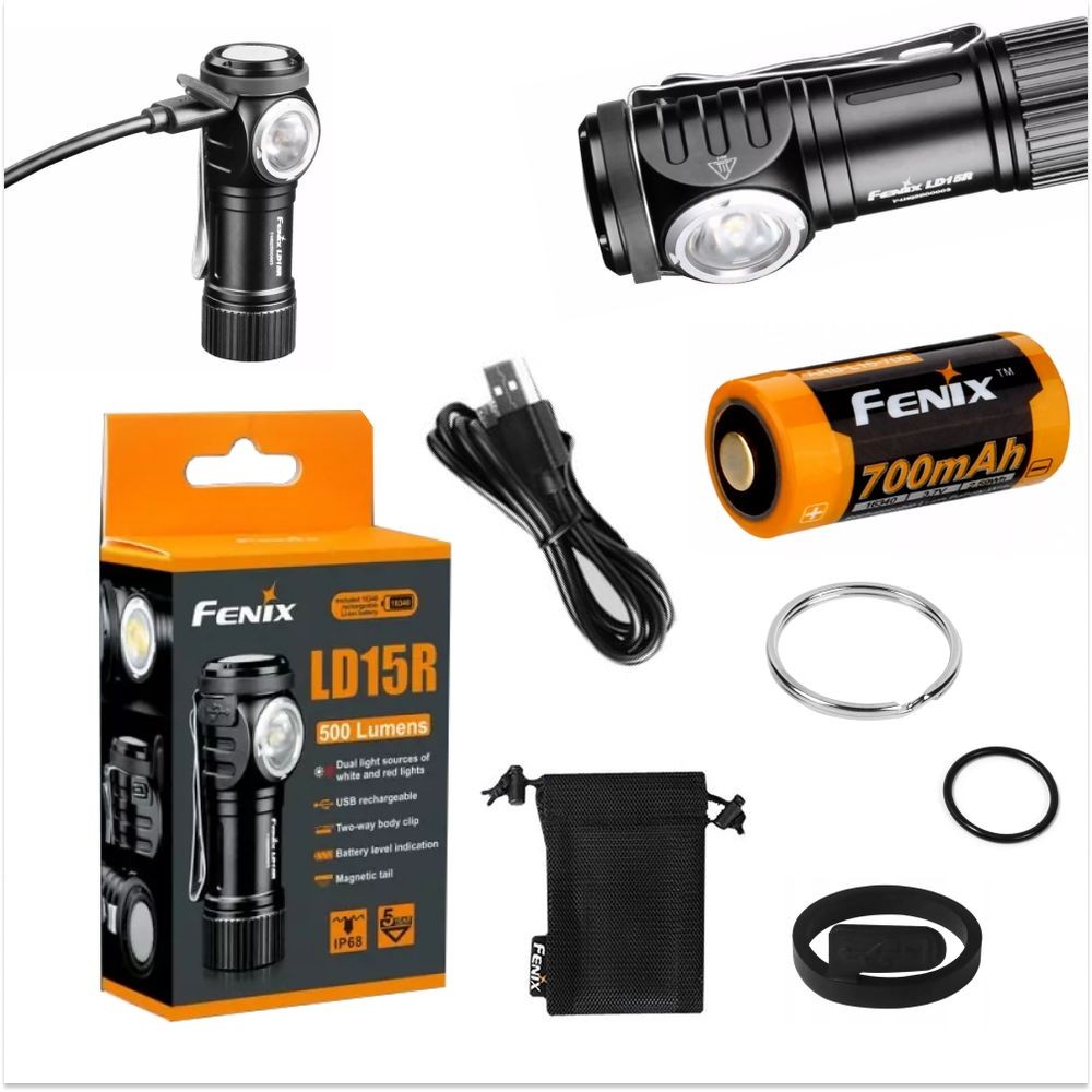 Ліхтар ручний Fenix LD15R Cree XP-G3, фото 22