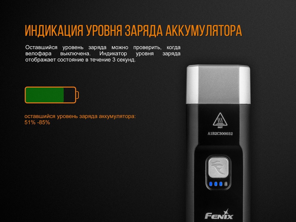 Велофара Fenix BC25R, фото 14