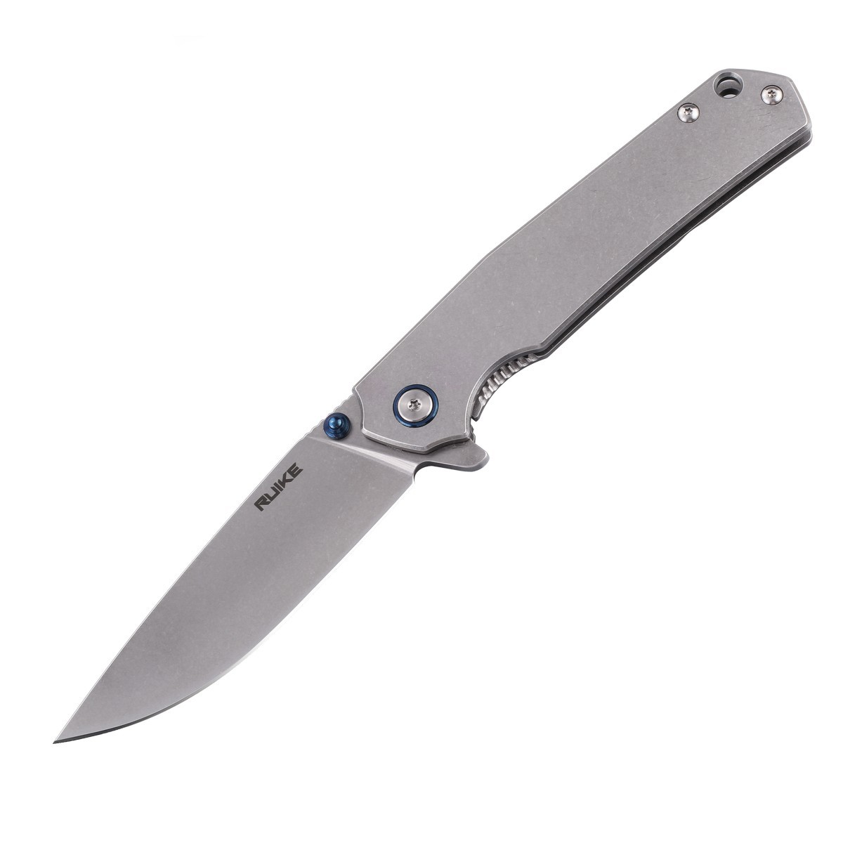 Ніж складаний туристичний Ruike P801-SF, 14C28N / 3cr14n сірий