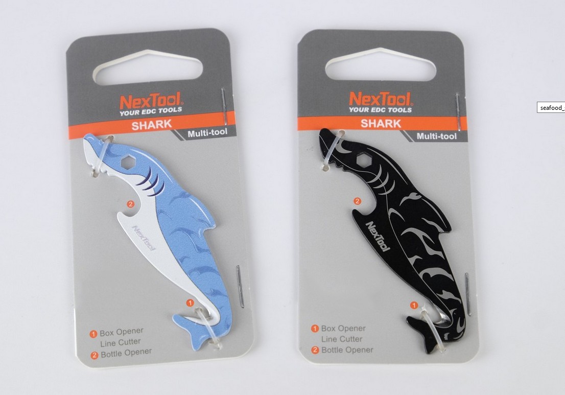 Міні-Мультитул NexTool EDC box cutter Shark KT5521Black, фото 13