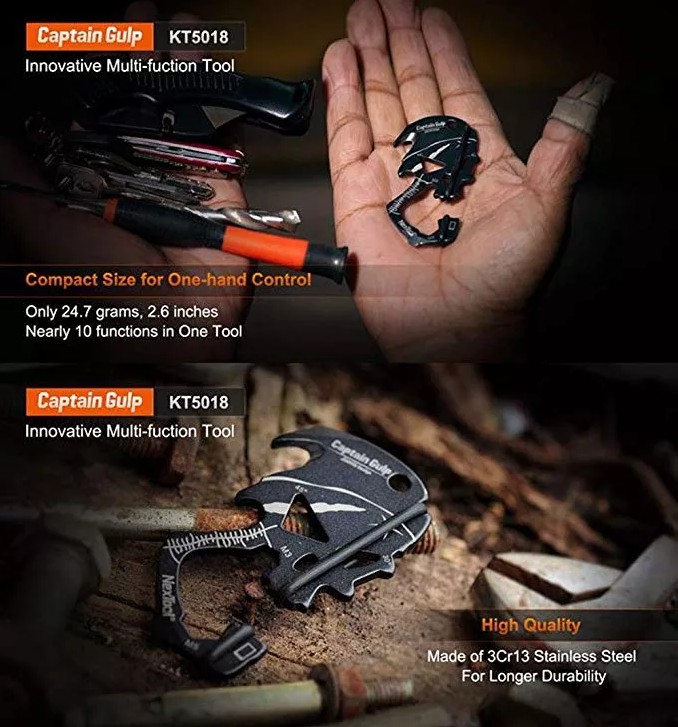 Міні-Мультитул NexTool Captain Gulp KT5018, фото 13