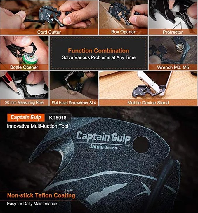 Міні-Мультитул NexTool Captain Gulp KT5018, фото 15