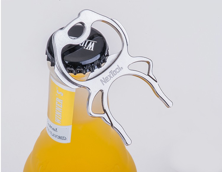 Міні-Мультитул NexTool BOTTLE OPENER Grin Bar KT5014, фото 8