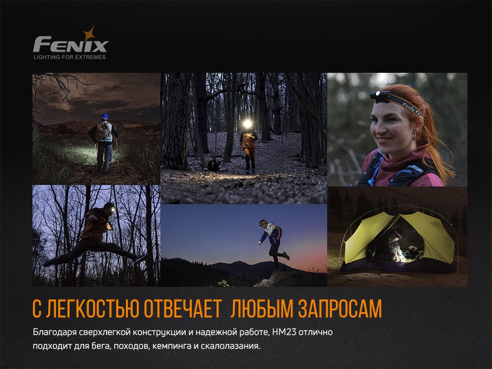 Ліхтар налобний Fenix HM23, фото 7