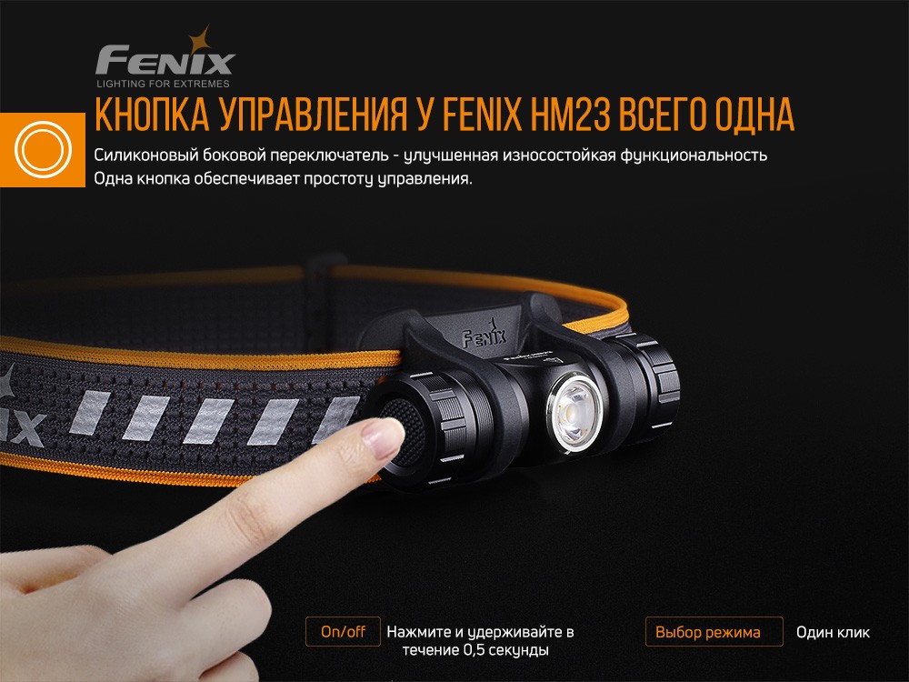 Ліхтар налобний Fenix HM23, фото 15