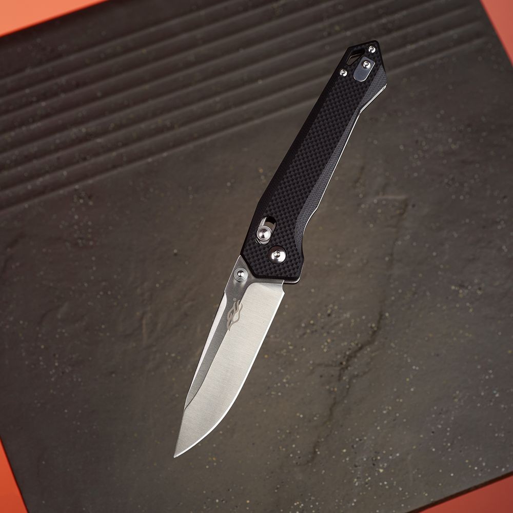 Ніж складаний туристичний  Firebird FB7651 (8.3 см) 440С / G10 чорний, фото 5