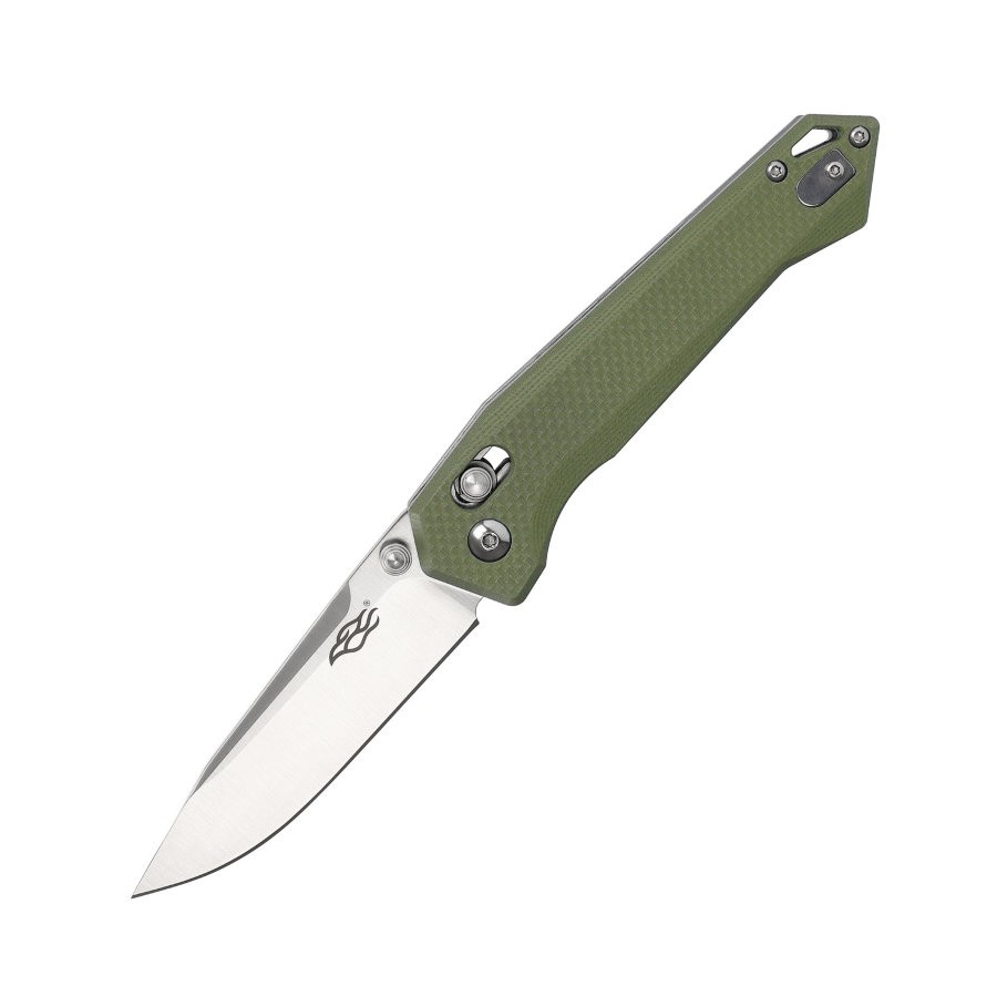Ніж складаний туристичний  Firebird FB7651 (8.3 см) 440С / G10 зелений, фото 6