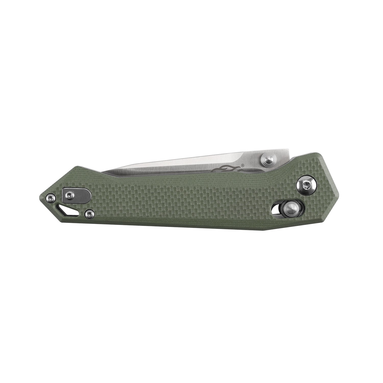 Ніж складаний туристичний  Firebird FB7651 (8.3 см) 440С / G10 зелений, фото 10