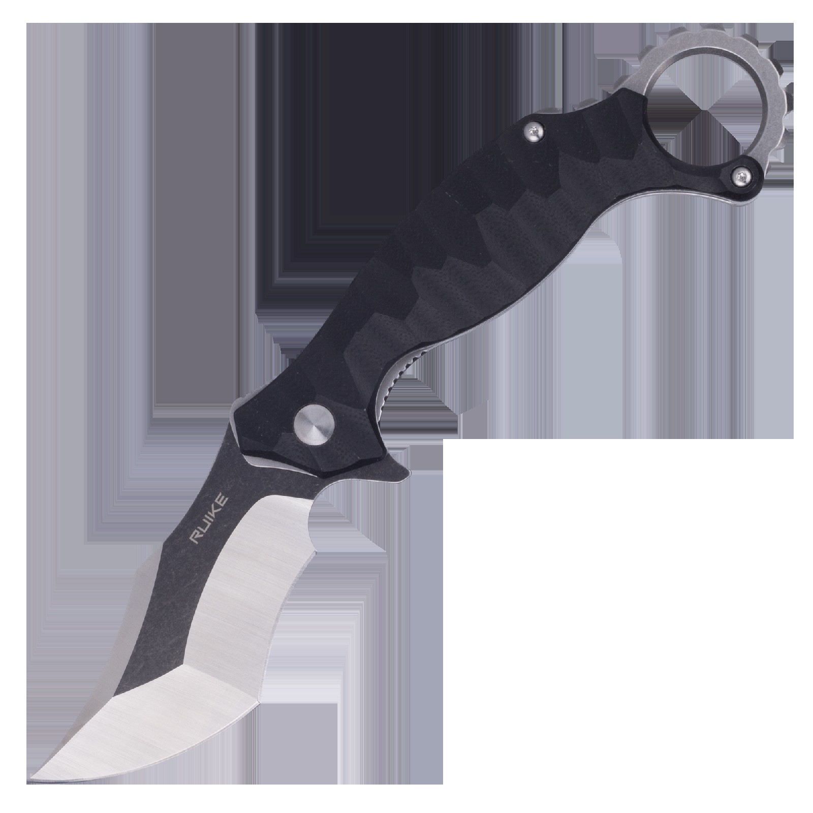 Ніж складаний кишеньковий Ruike P881-B1, (7.6 см) 14C28N / G10 чорний