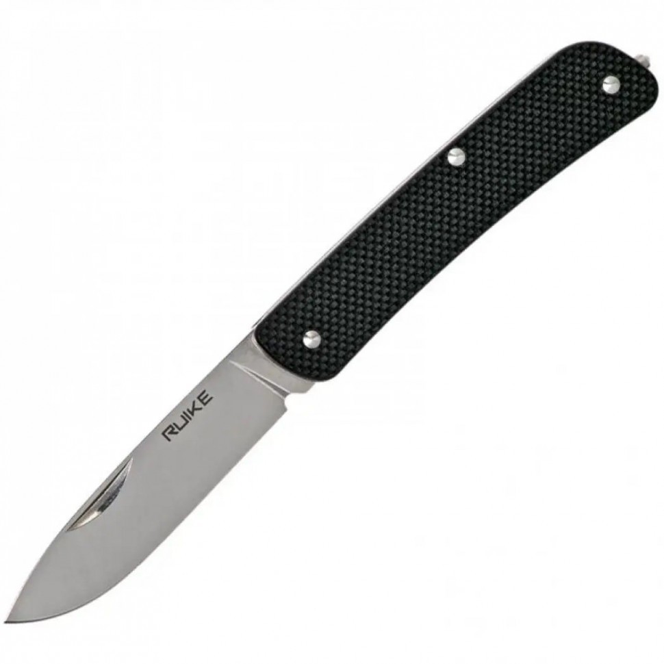 Багатофункціональний ніж Ruike Criterion L11, (8.5 см) 12C27 / G10 чорний, 3 інстр.