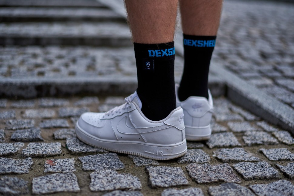 Шкарпетки водонепроникні Dexshell Ultra Thin Socks, р-р S, чорні, фото 4