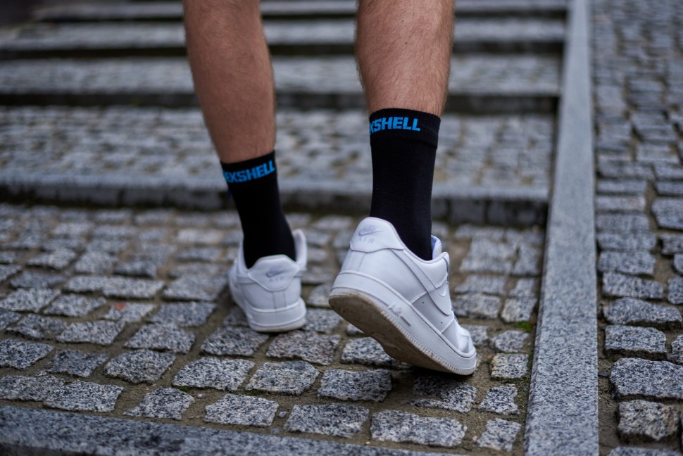 Шкарпетки водонепроникні Dexshell Ultra Thin Socks, р-р L, чорні, фото 2