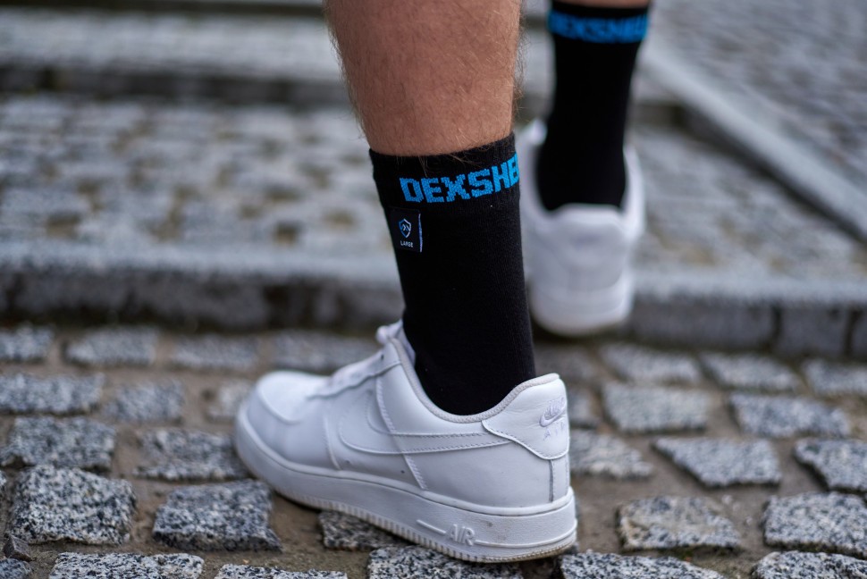 Шкарпетки водонепроникні Dexshell Ultra Thin Socks, р-р L, чорні, фото 5