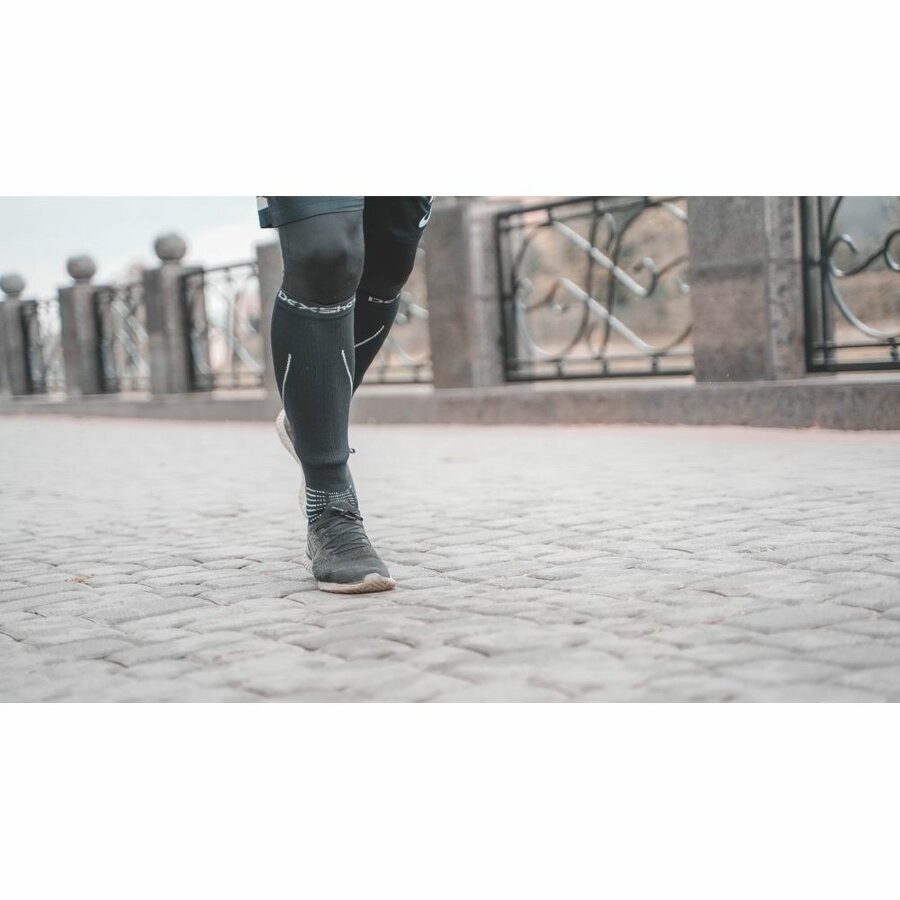 Шкарпетки водонепроникні Dexshell Compression Mudder, р-р М, сірі, фото 5