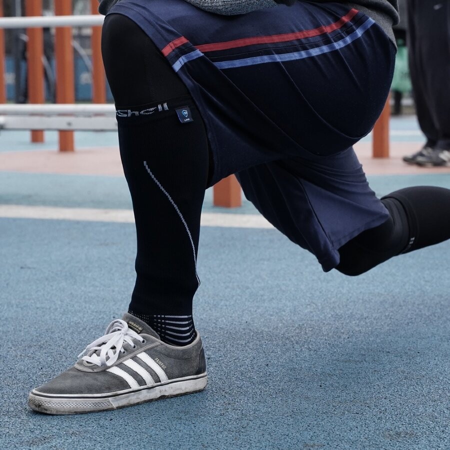 Шкарпетки водонепроникні Dexshell Compression Mudder, р-р М, сірі, фото 14