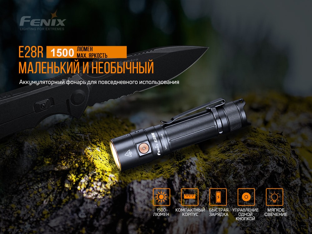 Ліхтар ручний Fenix E28R, фото 6