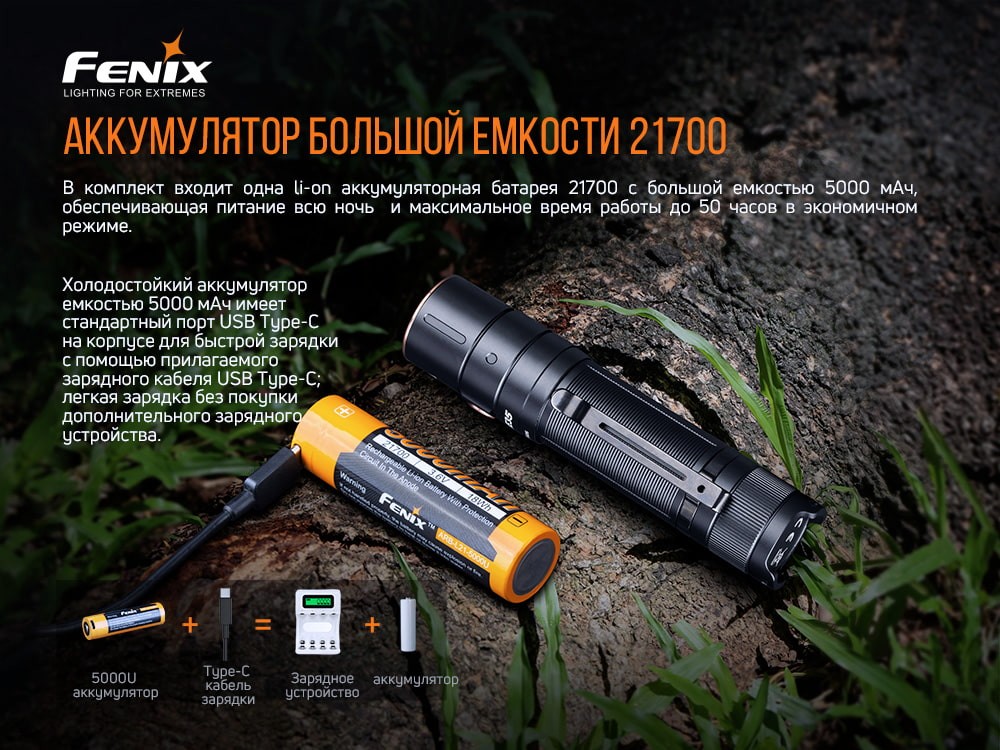 Ліхтар ручний Fenix E35 V3.0, фото 10