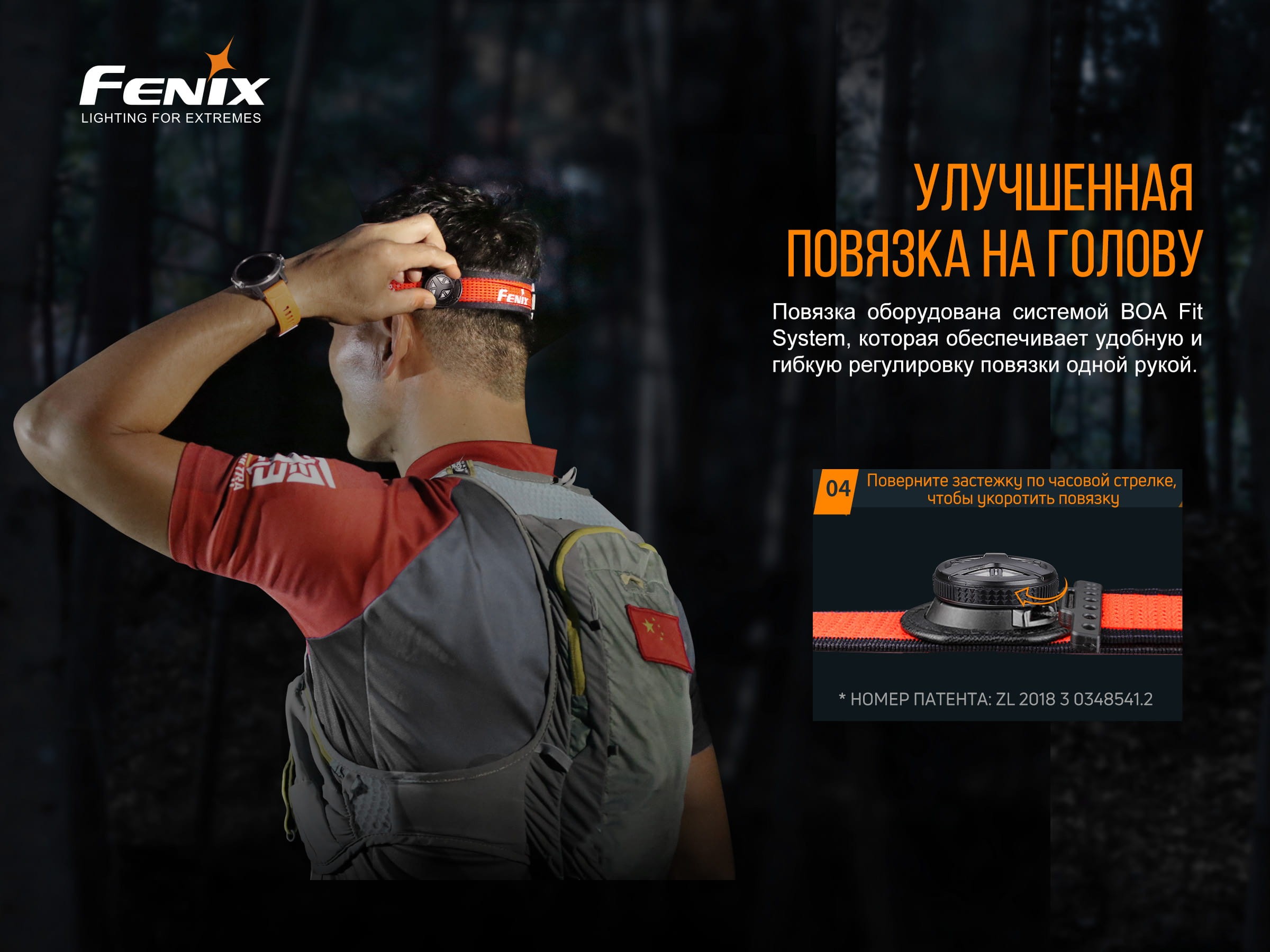 Ліхтар налобний Fenix HM65R-T, фото 10