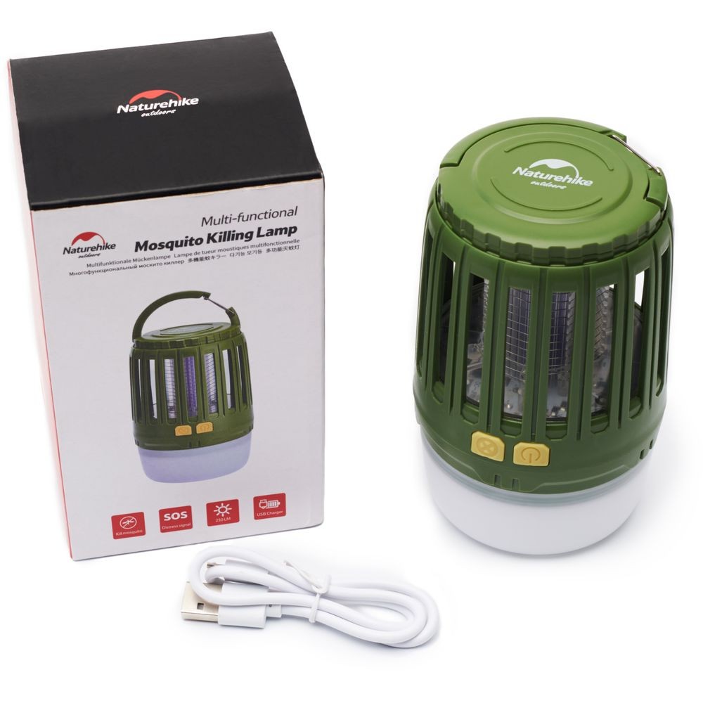 Ліхтар кемпінговий з захистом від комарів Naturehike Repellent light NH20ZM003, акумулятор 18650 (2200 mAh), фото 6