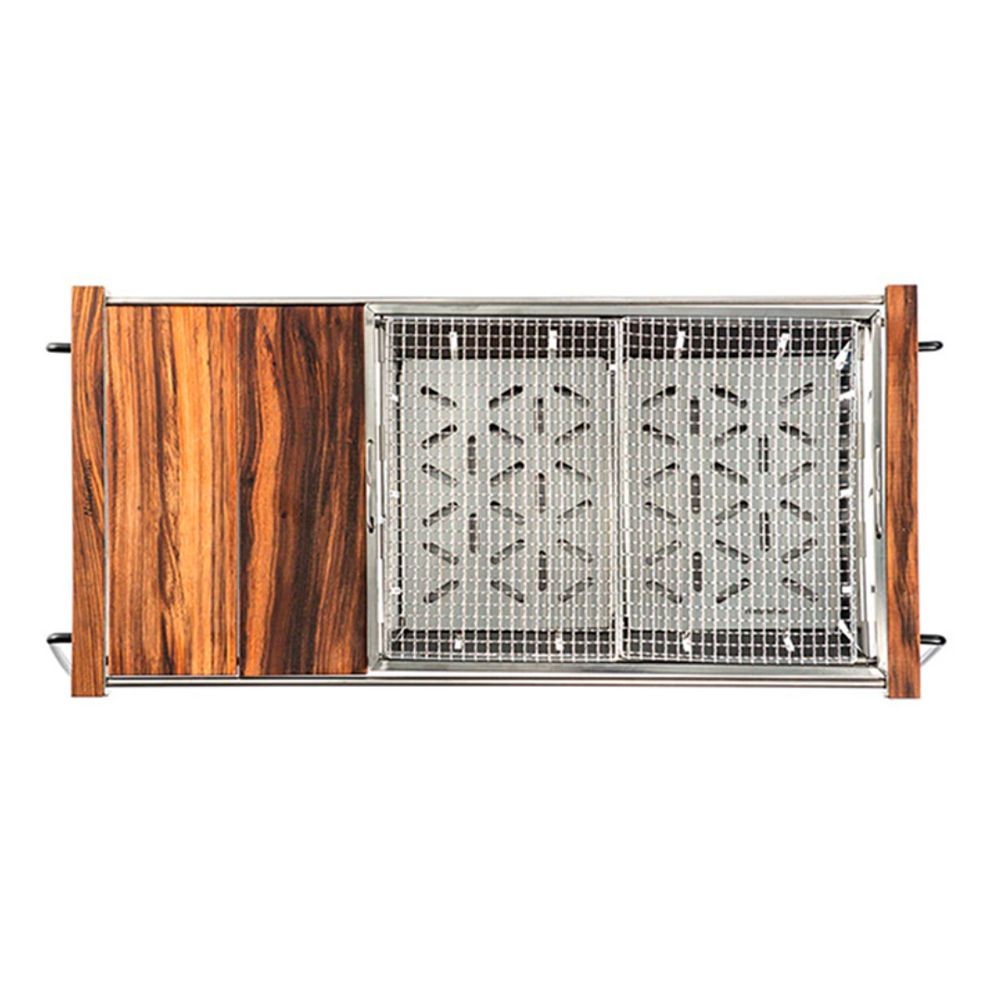 Гриль портативний Naturehike Picnic BBQ Grill NH20CJ006, р-р L, сталь, фото 4