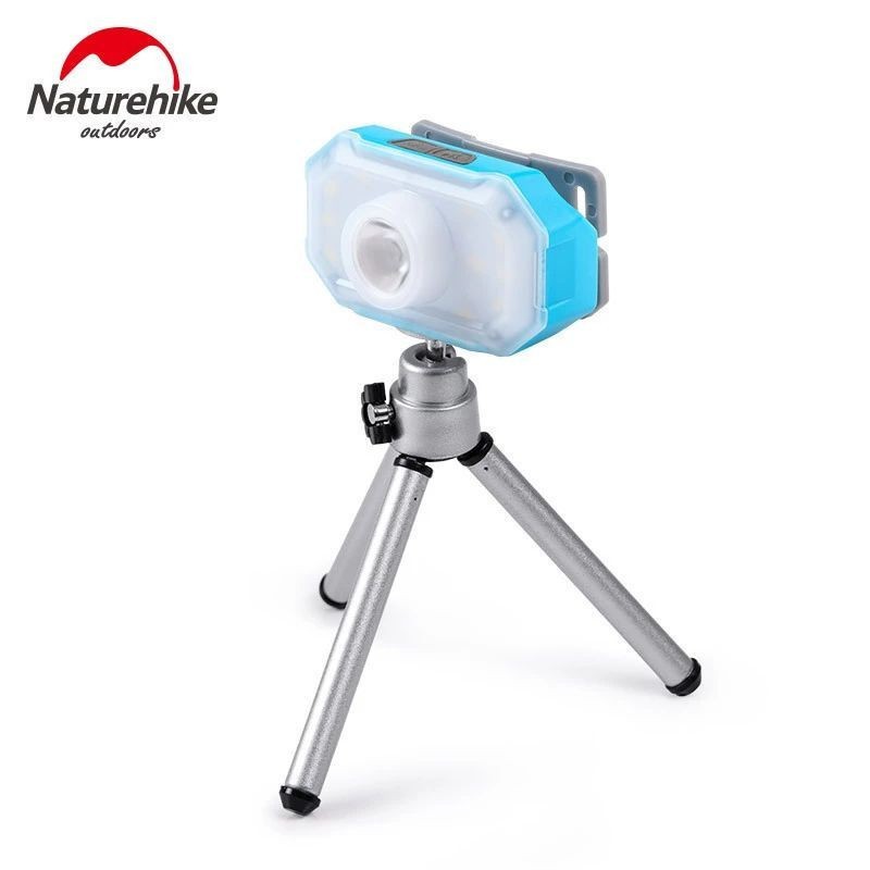 Ліхтар налобний Naturehike NH18T001-A, блакитний, фото 2