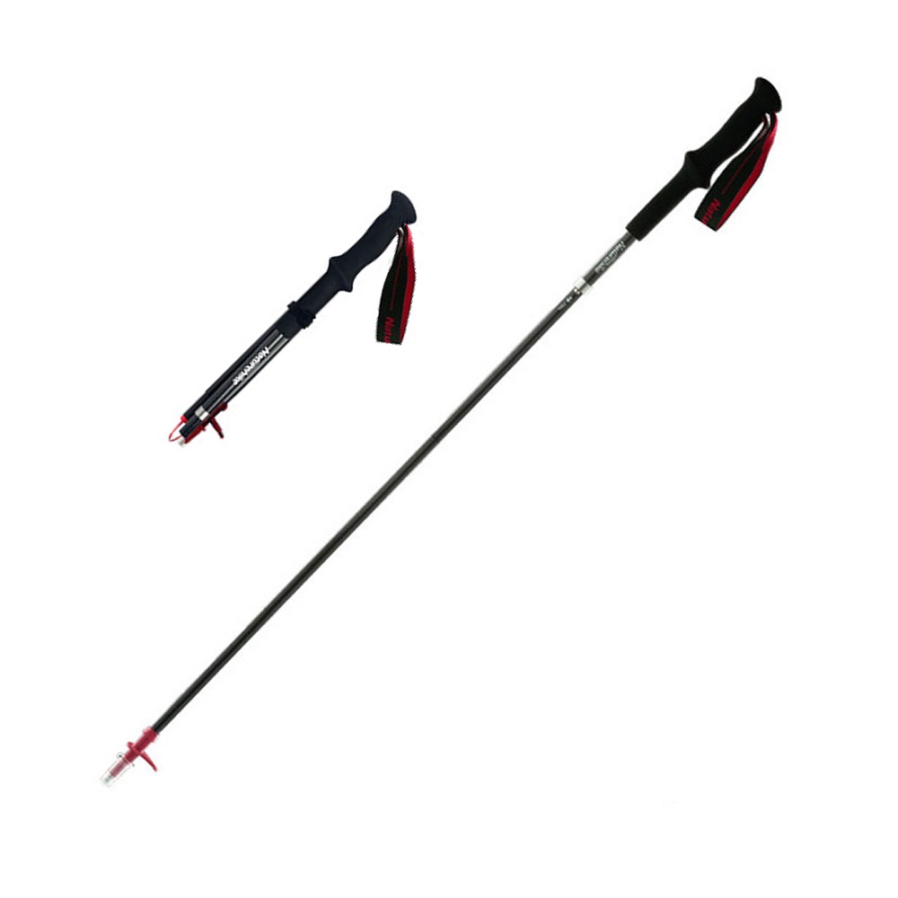 Трекінгова палиця Naturehike ST07 NH18D010-Z, 115-135 см, бордова