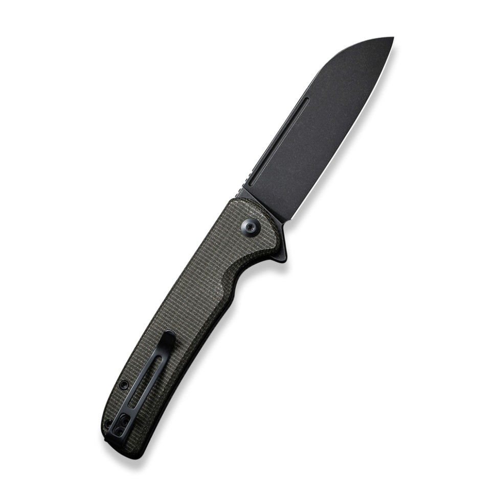 Ніж складаний туристичний Civivi Chevalier, (8.8 см) 14C28N / Micarta темно-зелений, фото 2