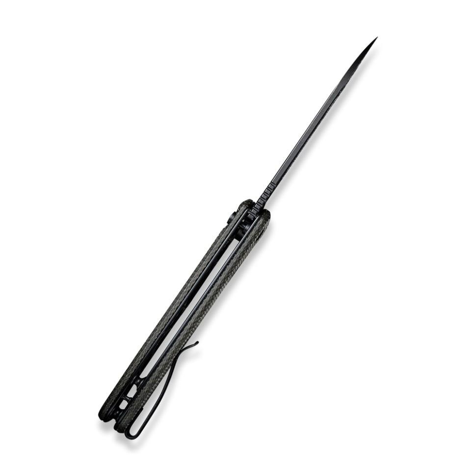 Ніж складаний туристичний Civivi Chevalier, (8.8 см) 14C28N / Micarta темно-зелений, фото 3