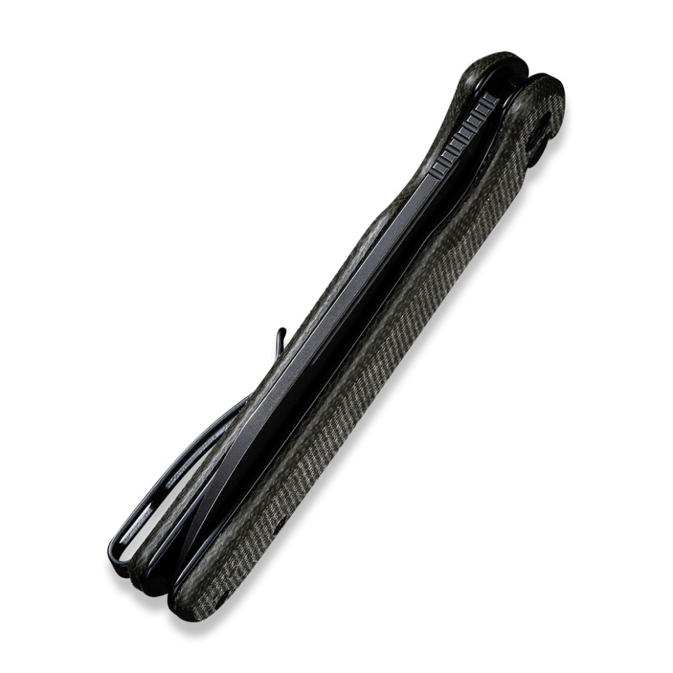 Ніж складаний туристичний Civivi Chevalier, (8.8 см) 14C28N / Micarta темно-зелений, фото 5