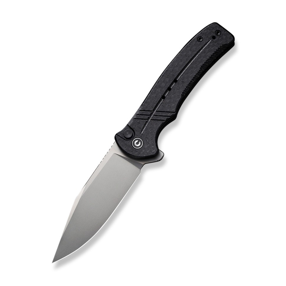 Ніж складаний туристичний Civivi Cogent, 14C28N / Micarta чорний