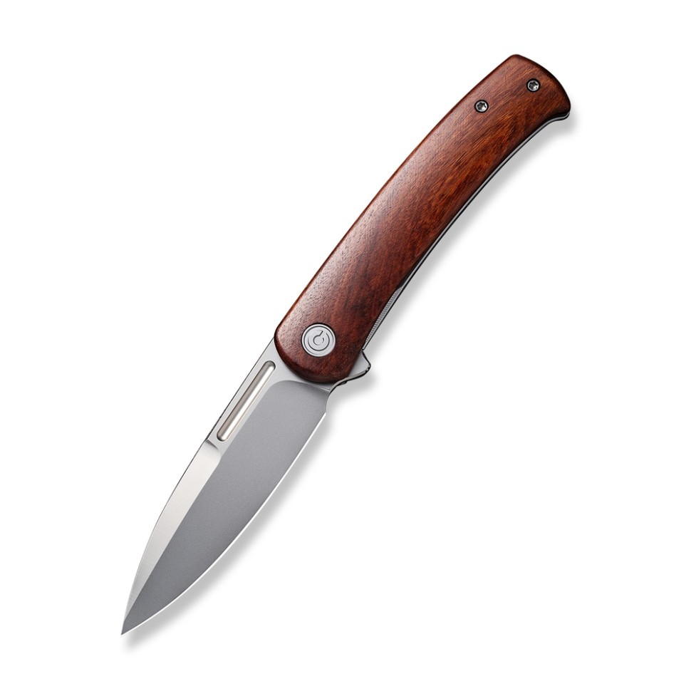 Ніж складаний туристичний Civivi Cetos, 14C28N / Micarta & Stainless чорний
