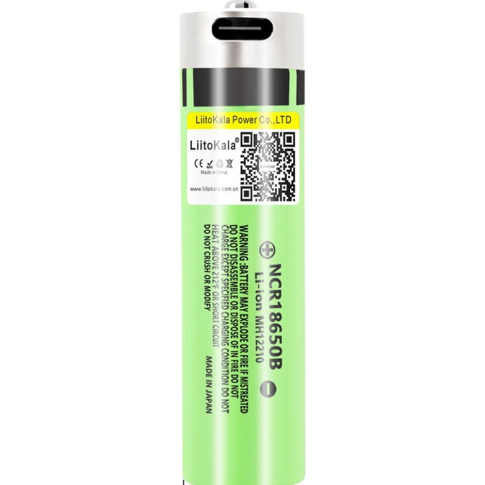 Акумулятор LiitoKala Lii-USB-34B 3400mah