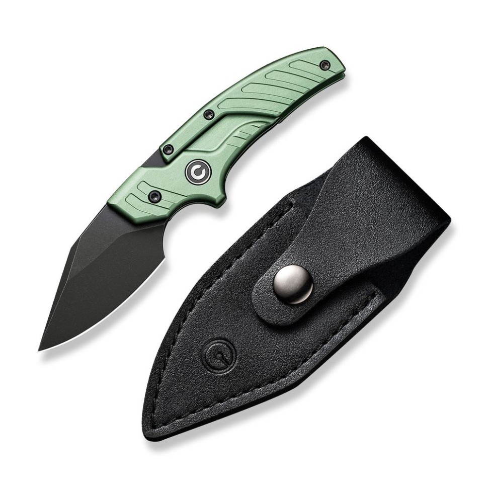 Ніж фіксований тактичний Civivi Typhoeus , (5.8 см) 14C28N / Aluminum зелений