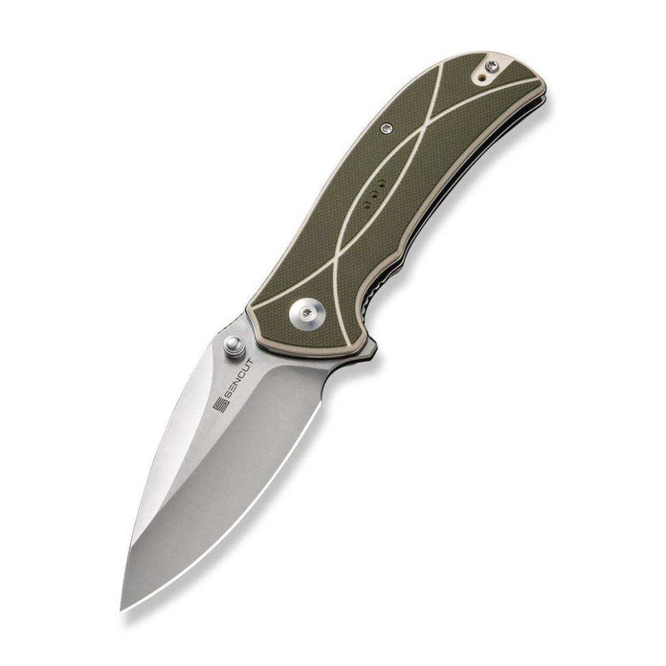 Ніж складаний туристичний Sencut Hyrax, 9Cr18MoV / G10 сірий