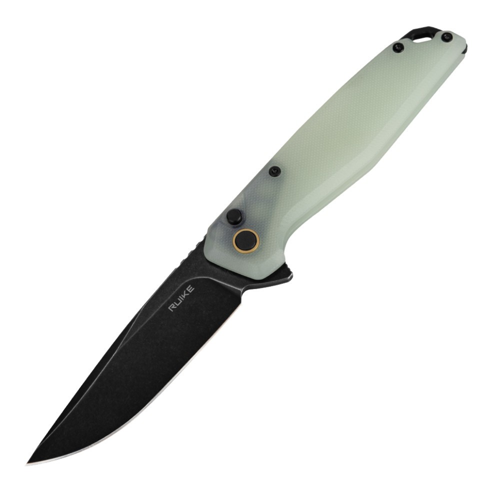 Ніж складаний туристичний Ruike P873-C, 14C28N / G10 білий