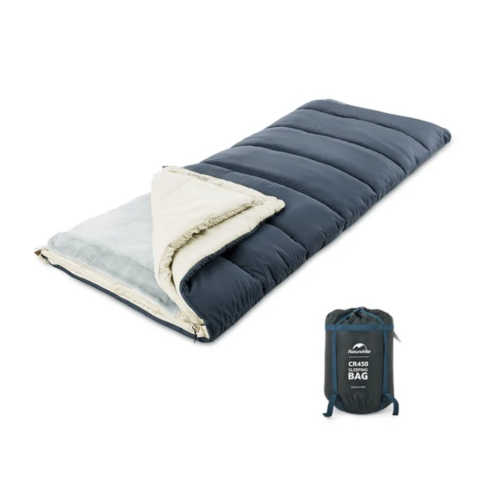 Спальний мішок в Naturehike CR450 CNH22SD011, синій