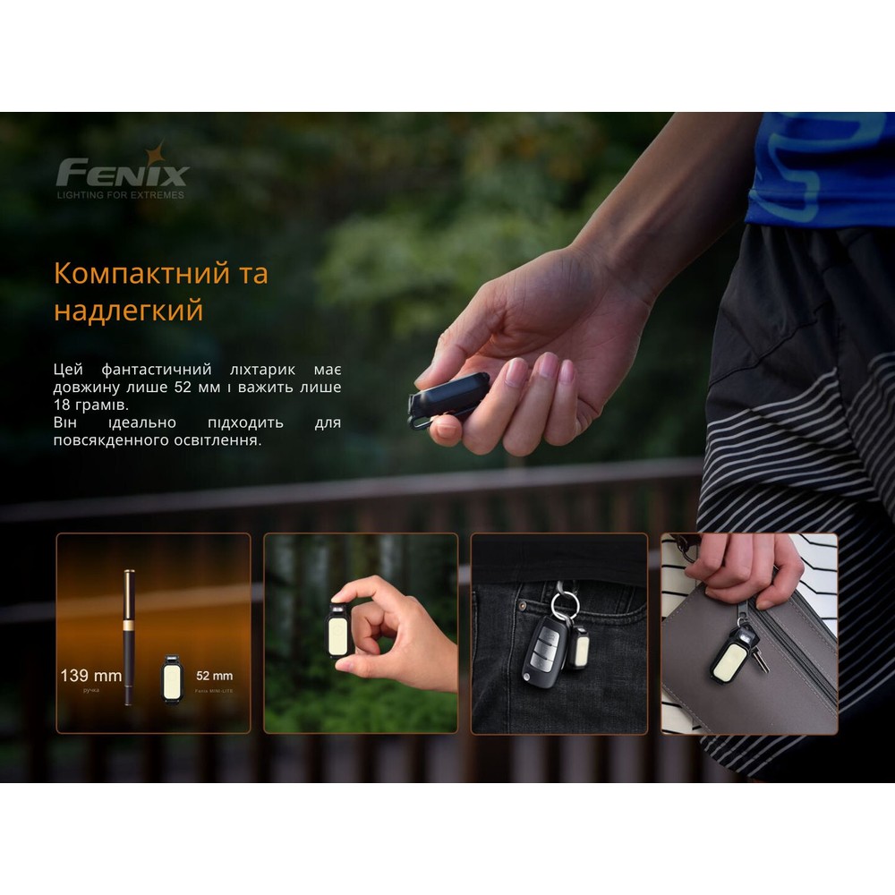 Ліхтар ручний Fenix MINI-LITE, фото 12