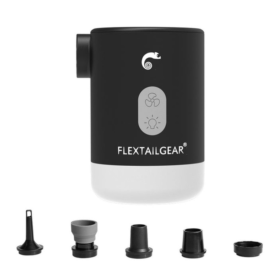 Насос-ліхтар-powerbank кемпінговий Flextail Max Pump Pro, чорний