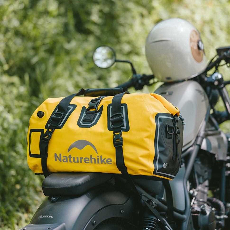 Водонепроникна дорожня сумка Naturehike CNK2450XB015, 40 л, жовта, фото 2