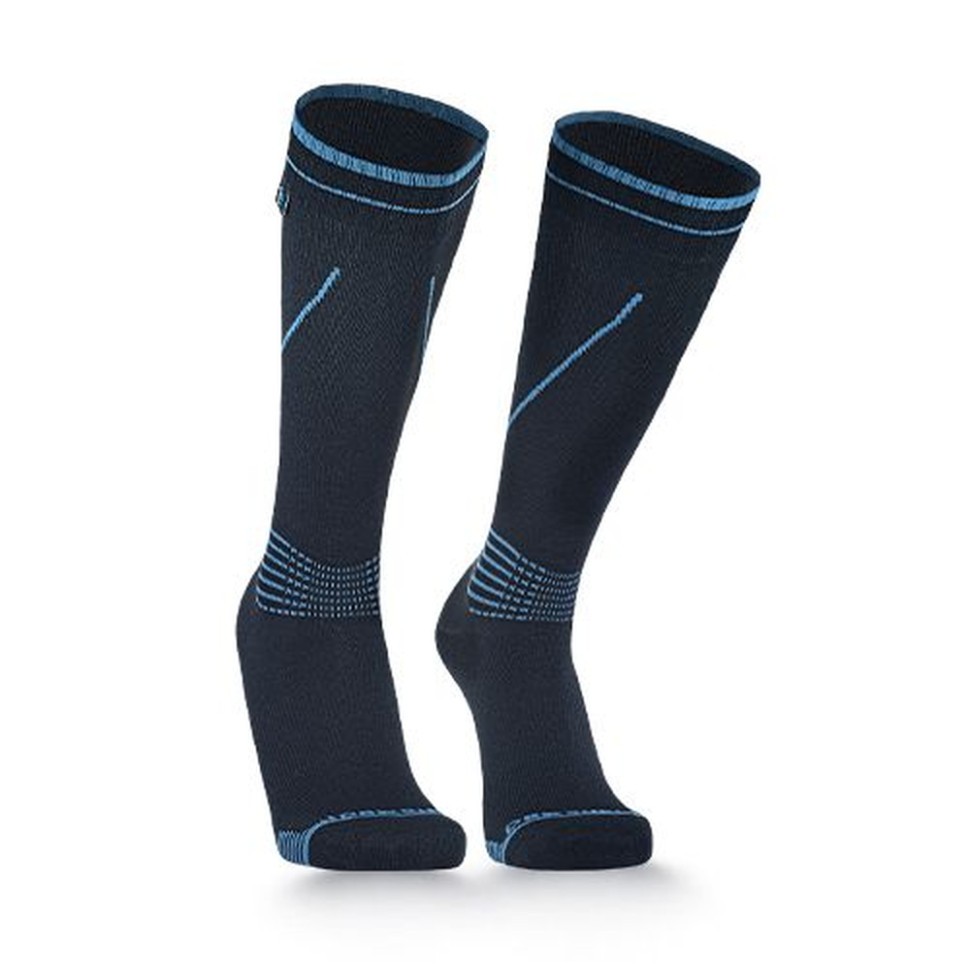 Водонепроникні шкарпетки Dexshell Longlite Socks , блакитні полоски, розмір S