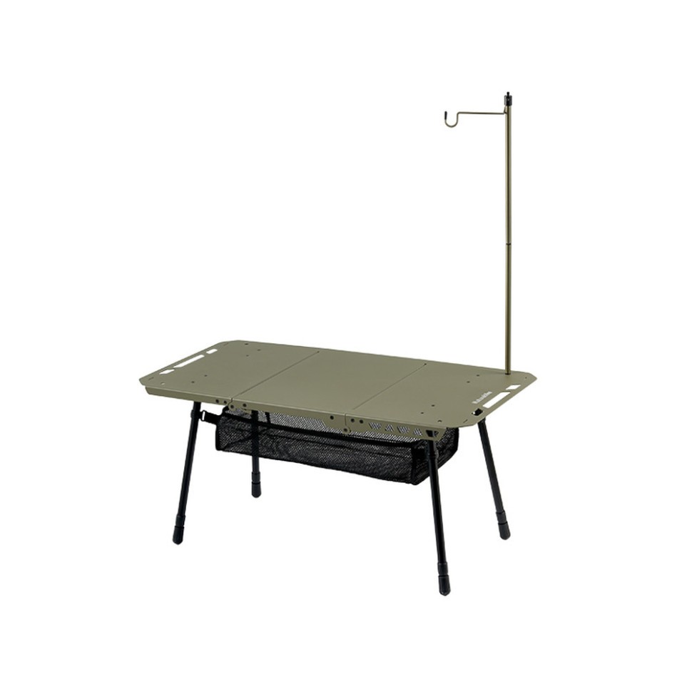 Складаний стіл Naturehike CNK2450JJ025, 80х40 см, алюміній, оливковий