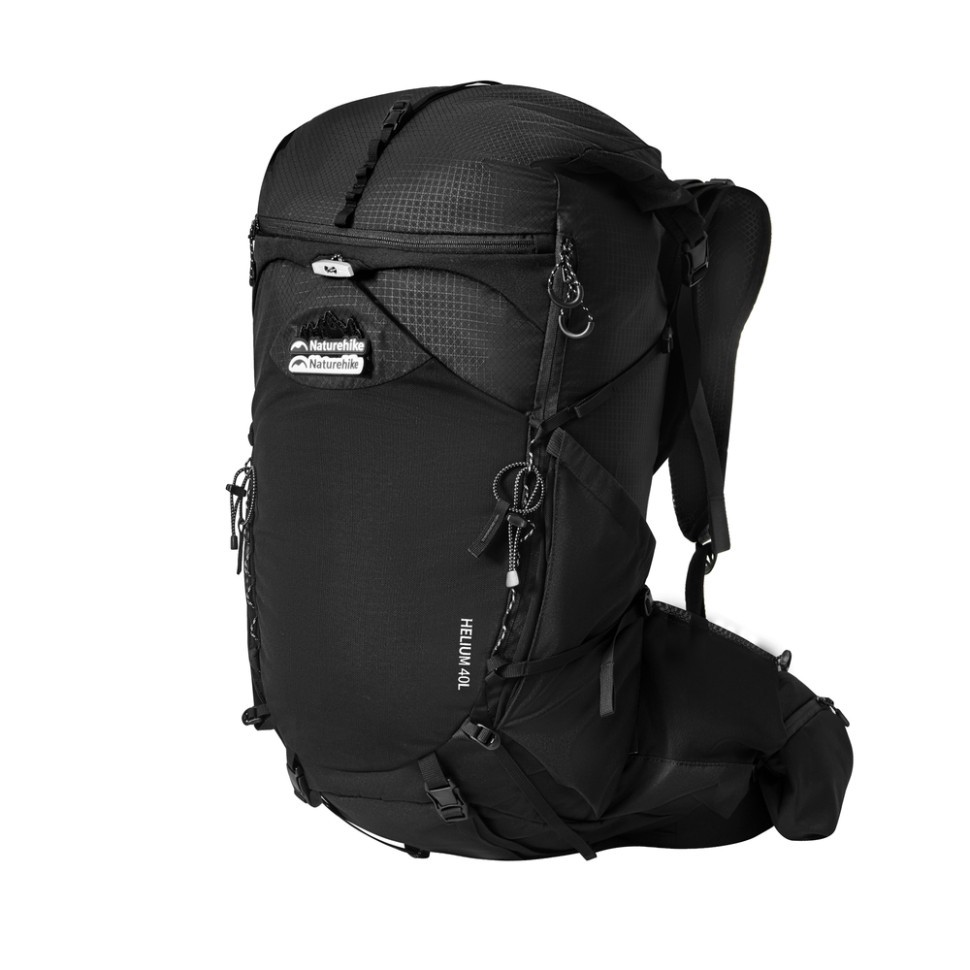 Рюкзак туристичний Naturehike Helium CNK2450XB016, , чорний, M