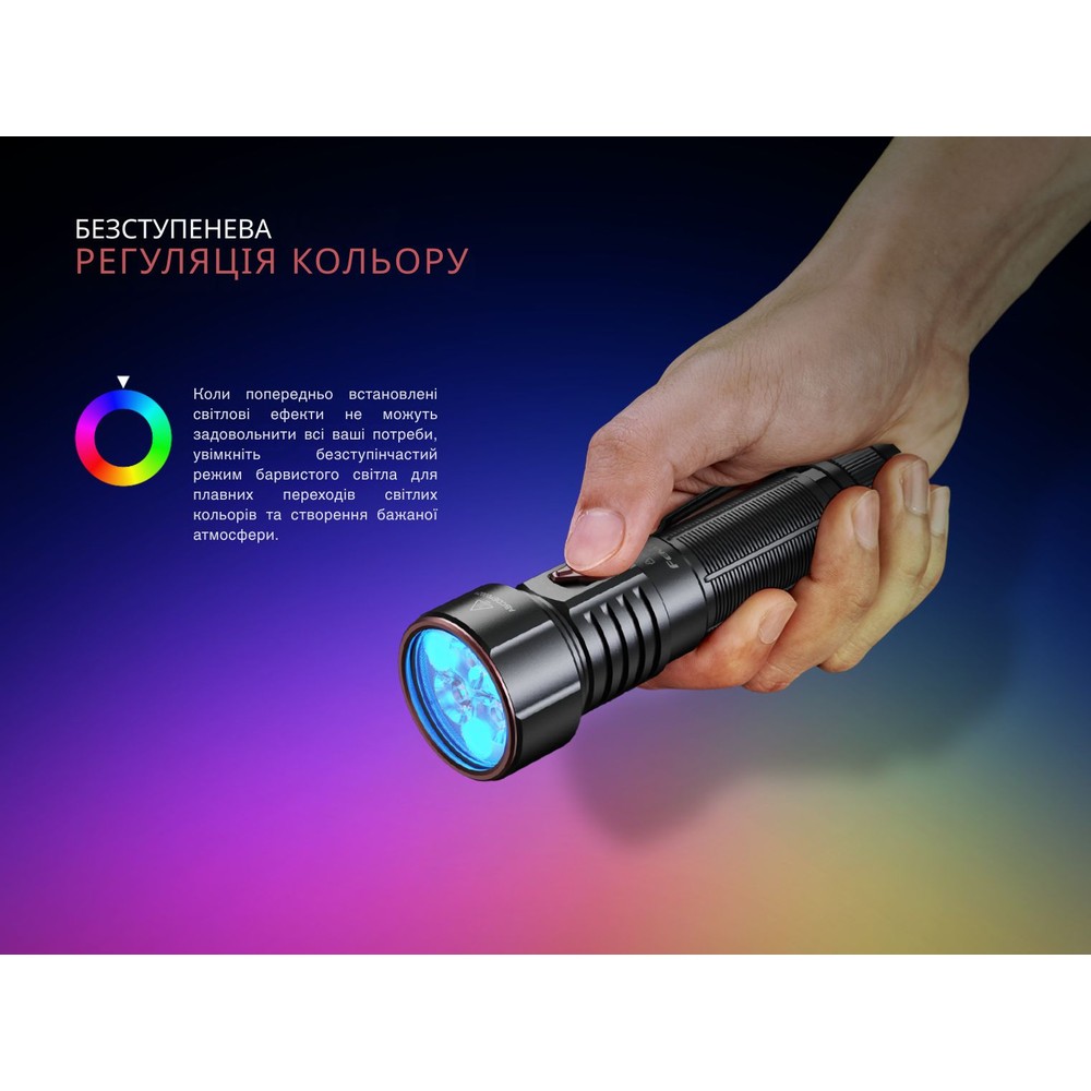 Ліхтар ручний Fenix LD36RFC вогняний камуфляж, фото 8