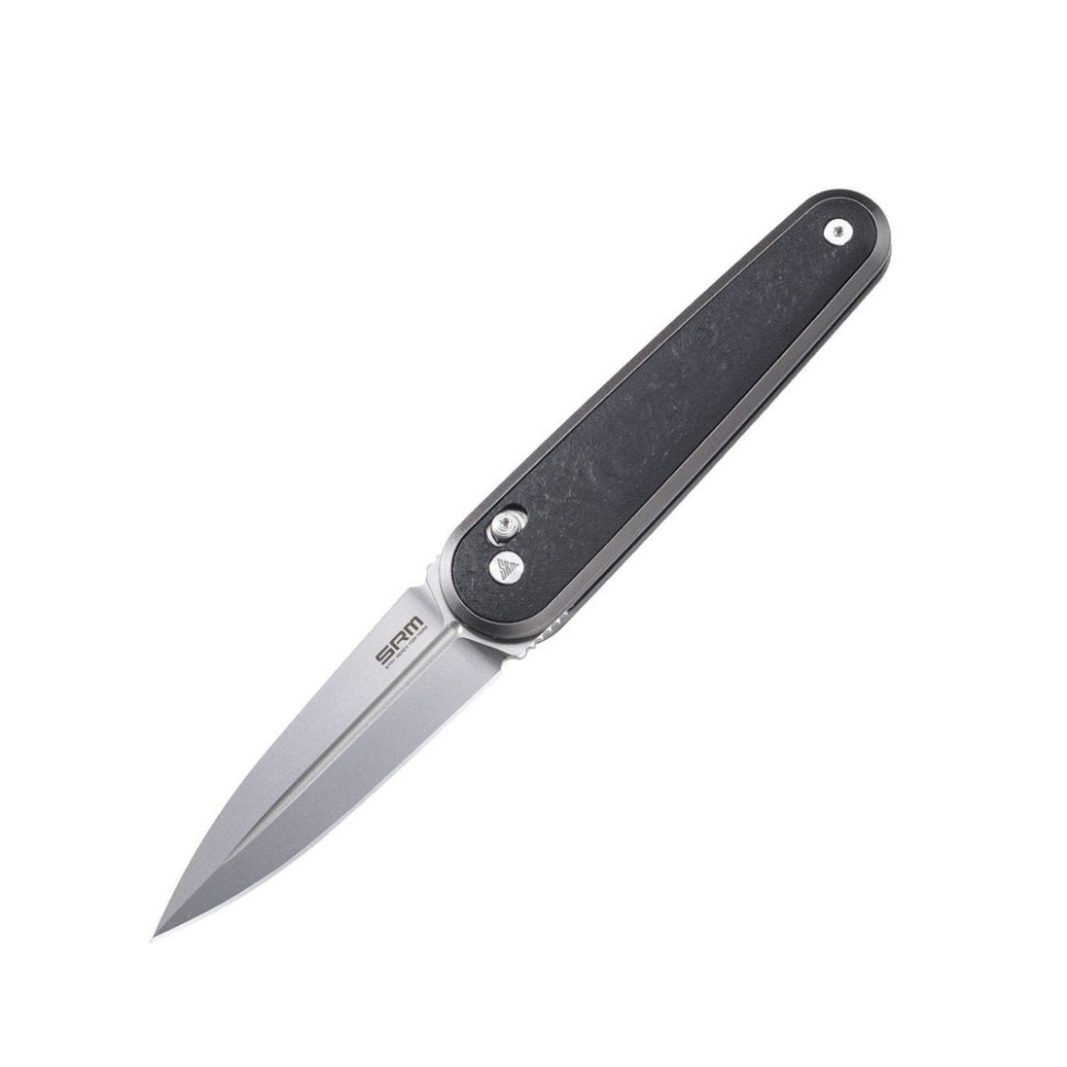 Ніж складаний кишеньковий SRM Twin 251MB-GB (7.6 см) N690 / G10 чорний