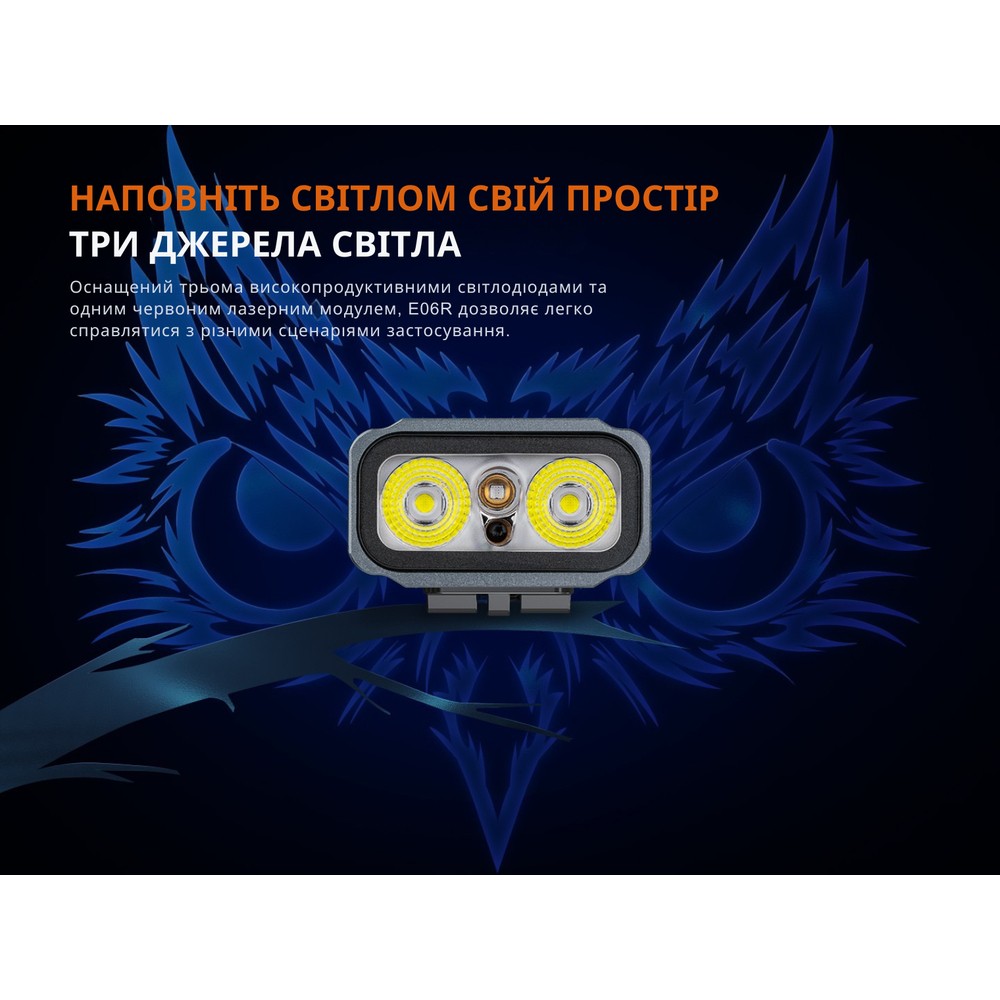 Ліхтар наключний Fenix E06R, білий | Лімітована серія, фото 7