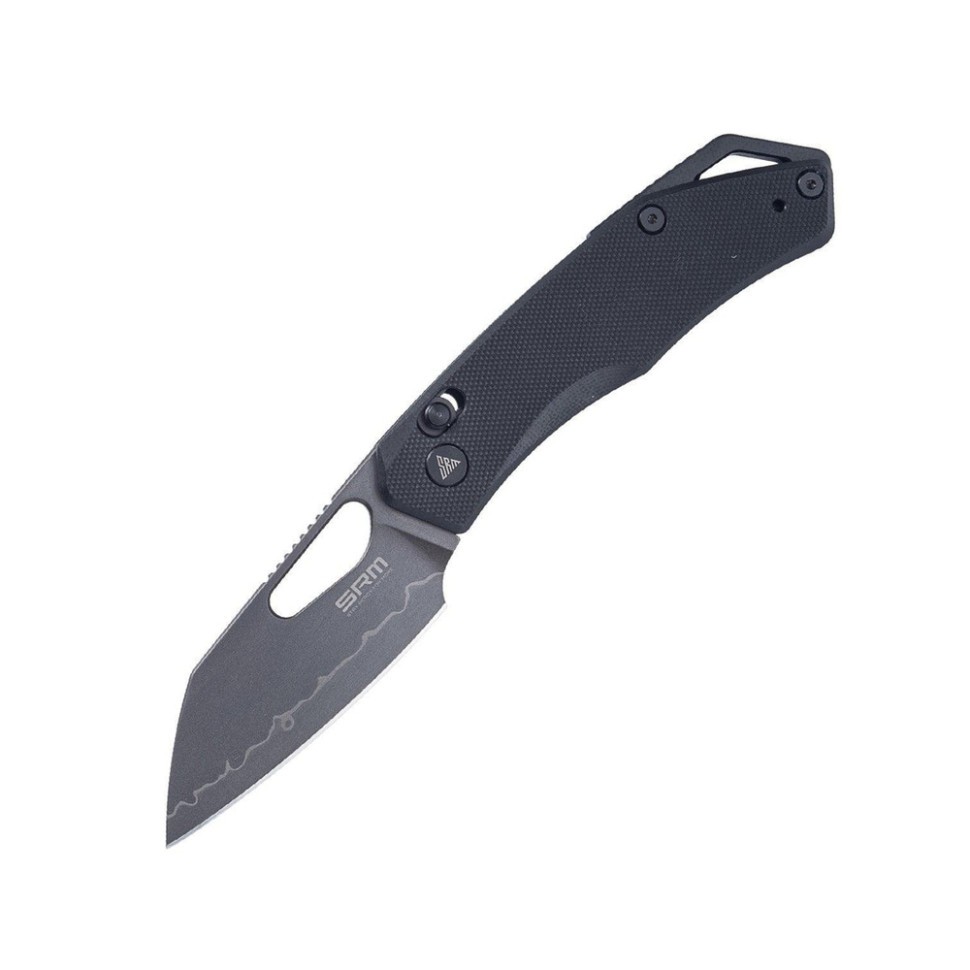Ніж складаний кишеньковий SRM Cub -GB2 140Cr / G10 чорний