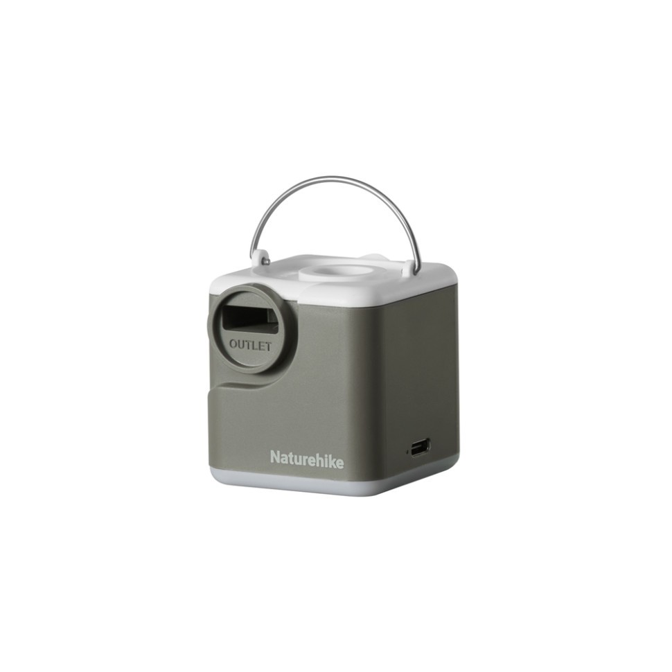 Багатофункціональний повітряний насос-ліхтар Naturehike CNK2550ZM012, зелений