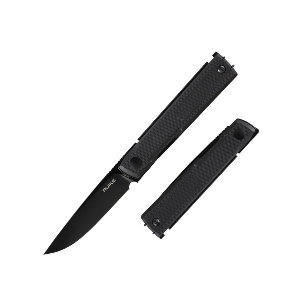 Ніж складаний кишеньковий Ruike D712-B, 8Cr13MoV / G10 чорний