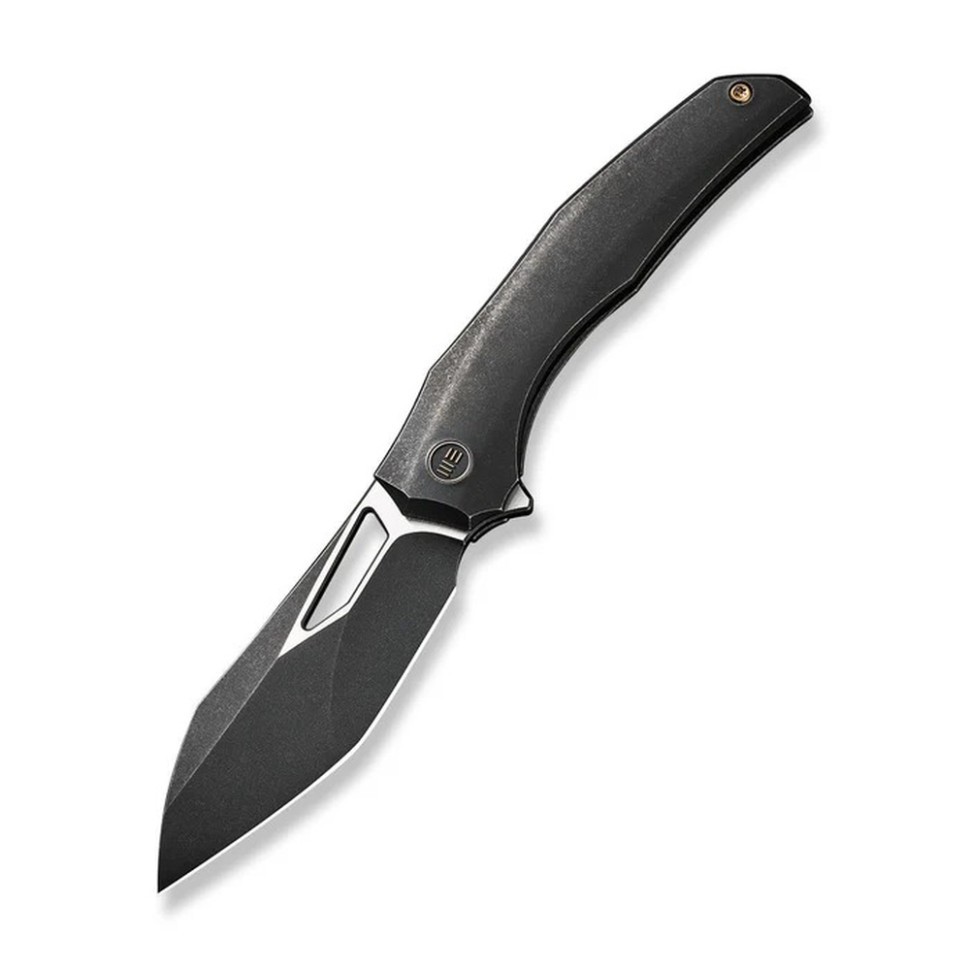 Ніж складаний туристичний WE Knife Ignio Mystery Box, (8.4 см) CPM 20CV / титан 6AL4V чорний
